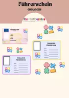 Vorschau - Arbeitsblätter - Materialpaket Einmaleins / Malreihen / Schnitzeljagd / Führerschein / - Seite 1