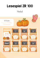 Vorschau - Spiele - Lesespiel: Herbst - ZR 100 (Vorgänger, Nachfolger, Nachbarzehner) - Deckblatt