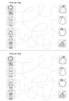 Vorschau - Arbeitsblätter - Herbst | Deutsch & Mathematik | Miniheft | Klasse 1 - Seite 3