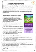 Vorschau - Arbeitsblätter - Schöpfungskamera - Über die Schöpfung staunen - Seite 1