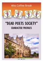 Vorschau - Arbeitsblätter - “Dead Poets Society” - Character Profiles - Deckblatt