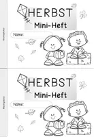 Vorschau - Stationenlernen - Herbst Miniheft Klasse 3 | Deutsch & Mathematik | Freiarbeit - Seite 1