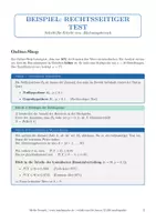 Vorschau - Arbeitsblätter - Hypothesentests Komplett-Paket: Links, Rechts, Beidseitig & Testfehler - Seite 1
