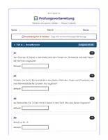 Vorschau - Arbeitsblätter - Rechnen mit ganzen Zahlen Prüfungsvorbereitung 3 Prüfungen - Seite 1