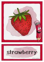 Vorschau - Poster - Flashcards fruit - Bildkarten fruit - Seite 3