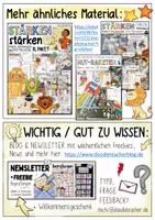Vorschau - Arbeitsblätter - Mein Stärkenbaum und Stärkenliste mit 200 Stärken / Selbstbewusstsein - Seite 1