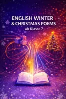 Vorschau - Arbeitsblätter - Christmas/Winter English poems - ab Klasse 7 - Deckblatt