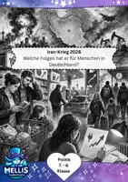 Vorschau - Arbeitsblätter - Iran-Krieg 2026: Auswirkungen auf Deutschland - Deckblatt