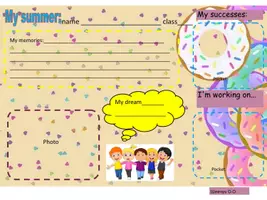 Попередній перегляд - Summer Memories Lapbook - Сторінка 3