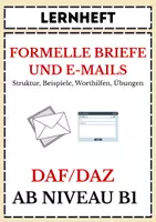Vorschau - Unterrichtsreihen - Lernheft Formelle Briefe und E-Mails (u.a. mit Übungen) - Deckblatt