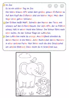 Vorschau - Arbeitsblätter - Lies-Mal, Leseförderung, Lesen Klasse 2 und 3 Teil 2 - Seite 3