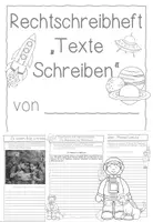 Vorschau - Unterrichtsreihen - Rechtschreibheft Texte schreiben - Seite 1