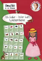 Vorschau - Spiele - Ich habe, wer hat? Wiesentiere | Lernspiel Sachunterricht Klasse 2-4 - Deckblatt