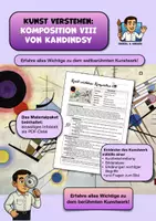 Vorschau - Arbeitsblätter - Kunst verstehen: Komposition VIII von Wassily Kandinsky - Deckblatt