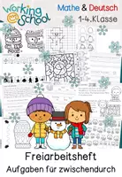 Vorschau - Arbeitsblätter - Winter - Deckblatt