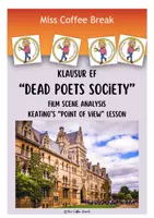 Vorschau - Klassenarbeiten - “Dead Poets Society“ - Analysis of Keating's Point of View Lesson (Klausur EF) - Deckblatt