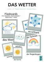 Vorschau - Bildkarten - Flashcards German/DaZ für Wetter/Weather - Deckblatt