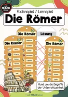 Vorschau - Spiele - Die Römer/Antikes Rom - Lernspiel - Deckblatt