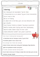 Vorschau - Arbeitsblätter - Sachtext Vatertag - Seite 2