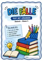 Vorschau - Test - Test - die 4 Fälle für Klasse 4 - Deckblatt