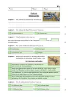 Vorschau - Arbeitsblätter - Übung zum Hörverstehen: Geolino-Podcast "Dinosaurier" (Fossilien) - Seite 1