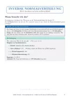 Vorschau - Arbeitsblätter - Normalverteilung:Sigma-Regeln,invNorm & Alltagsbeispielen - Seite 2
