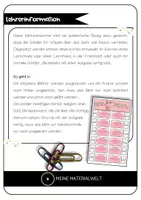Vorschau - Aufgabenkarten - Aktiv/Passiv Klammerkarten Klasse 7/8 - Seite 1