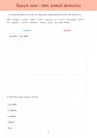 Vorschau - Arbeitsblätter - Haustiere / Tiere / der unbestimmte Artikel (italienisch/italiano) - Seite 2