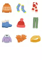 Vorschau - Arbeitsblätter - DAZ - Kleidung / Winter + Herbst - Seite 2