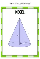 Vorschau - Stationenlernen - 36 Aufgabenkarten Geometrische Körper Volumen und Oberfläche Kegel - Seite 3