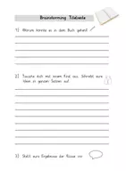 Vorschau - Unterrichtsreihen - Leseheft / Aufgabensammlung Deutsch am Beispiel von "Geh deinen Weg, Schildkröte" - Seite 2