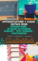 Vorschau - Stundenentwürfe - MATERIALSAMMLUNG: 4 x UNTERRICHTSSTUNDE DEUTSCH GS - GEDICHTE, WÖRTERFABRIK (TEXTE VERFASSEN), SCAFFOLDING Grundschule - Deckblatt