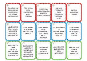 Vista previa - Juegos / Gamificación - Tablero de habilidades sociales - página 3