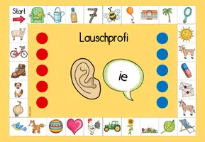 Vorschau - Spiele - Lauschprofi ie: Lernspiel zur Förderung der Lautanalyse - Seite 1