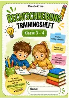 Vorschau - Arbeitsblätter - Rechtschreibung Trainingsheft - Klasse 3 und 4 - Deckblatt