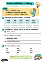 Vorschau - Arbeitsblätter - Rechtschreibung Trainingsheft - Klasse 3 und 4 - Seite 1