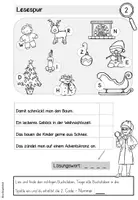 Vorschau - Arbeitsblätter - Escape Room Weihnachten Klasse 2-4 | Escape Game Deutsch & Mathematik - Seite 2