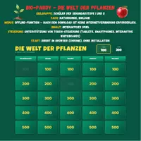 Vorschau - Unterrichtsreihen - Bio-Pardy - Die Welt der Pflanzen - Deckblatt