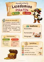 Vorschau - Spiele - Lesedomino Piraten – motivierendes Lesetraining (2.–3. Klasse) - Seite 2
