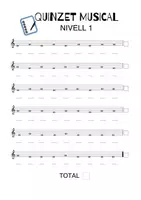 Vista previa - Juegos / Gamificación - QUINZET MUSICAL amb 11 nivells - página 2