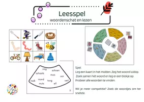 Voorbeeld - spel woorden zoeken - Voorblad