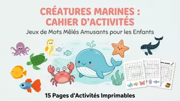 Aperçu - Jeux - créateurs marines:cahier d’activités - Page de couverture