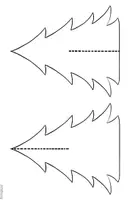 Vorschau - Mal- und Bastelvorlagen - Weihnachtsbaumanhänger Bastelvorlage | Geschenkanhänger Weihnachten | Klasse 1-4 - Seite 2
