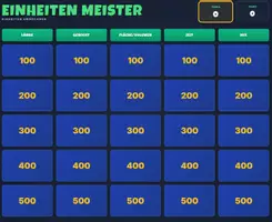 Vorschau - Spiele - Physik-Pardy - Einheiten-Meister - Seite 1