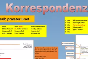 Vorschau - Poster - Plakat zur Gestaltung von Briefen nach DIN 5008:2020 - Seite 2