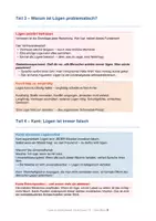 Vorschau - Arbeitsblätter - Lügen & Wahrhaftigkeit – Ethik Klasse 7/8 | Kants Lügenverbot, Notlüge, 7 Lügenarten, 5 Fallsituationen & Bewertungsraster - Seite 2