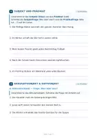 Vorschau - Stundenentwürfe - 📘 Deutsch Kombiarbeit Nr. 5 | Klasse 3–4 – Rechtschreibung & Grammatik (inkl. Lösungen) - Seite 2