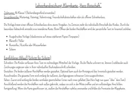 Vorschau - Arbeitsblätter - Schreibvorlagen (Klappkarte - Herzkarten) - Muttertag, Vatertag, Valentinstag - Seite 2