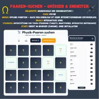 Vorschau - Spiele - Paaren-Suchen - Größen & Einheiten - Deckblatt
