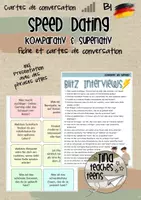 Aperçu - Jeux - Cartes de conversation allemand B1 - Komparativ & Superlativ - Page de couverture